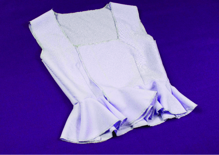 Tammy Silver sleeveless lilac blouse