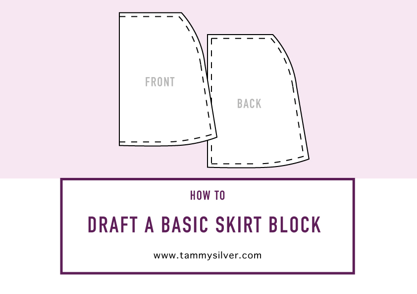 Basic skirt circle 3/4, two variations