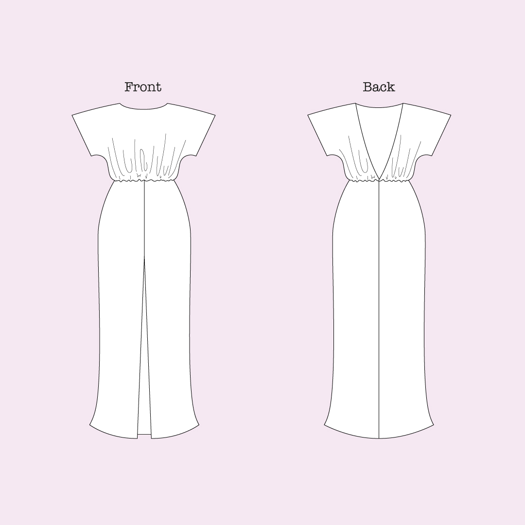 Niniola Gown  PDF Sewing Pattern - Tammy Silver